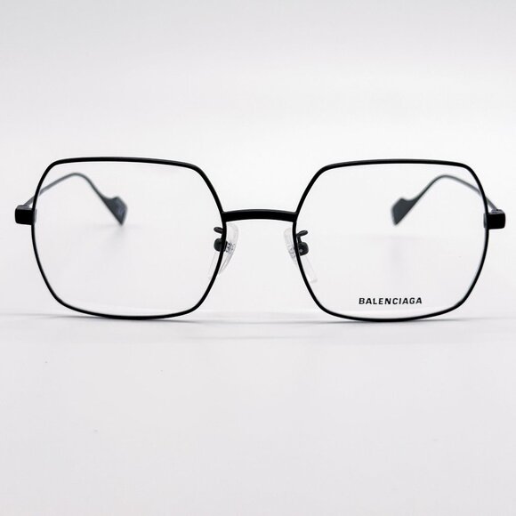 NEW BALENCIAGA EYEGLASSES BB0090O 001 SQUARE BLACK WOMEN EYEWEAR BALENCIAGA - Picture 4 of 9